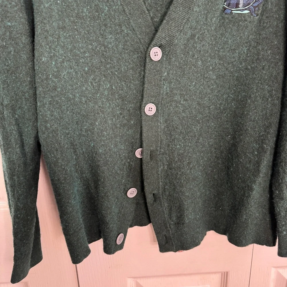 Bonobos lambswool cashmere blend‎ grandpa cardigan size large